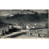 Carte postale ancienne de Grenoble avec vue générale sur la ville et le Moucherotte dans le Vercors