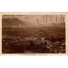 Carte postale ancienne de Chapareillan avec vue panoramique et identification des sommets alpins.