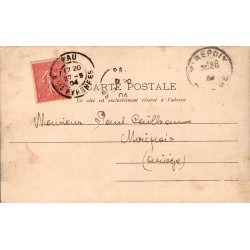 Carte Postale Ancienne Pau Vue Générale du Château 1904 CPA