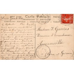 Carte Postale Ancienne Saint-Jean-de-Luz La Plage vue de Bordagain ND Phot