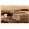 Carte postale ancienne de Biarritz montrant le Cap Saint-Martin vu depuis le Rocher de Basta.