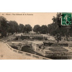 181 - NÎMES - Vue Générale de la fontaine