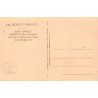 Carte Postale Ancienne Biarritz Rocher de la Vierge Grosse Mer Éditions Yvon