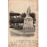 Carte postale ancienne de Pau montrant la statue d'Henri IV sur la place Royale au début du XXᵉ siècle.