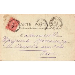 Carte Postale Ancienne Pau Lac du Parc Beaumont D. T. Éditeur 1903