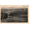 Carte postale ancienne de Cambo-les-Bains montrant les bords de la Nive et une vue générale du village.