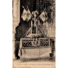 Carte postale ancienne du berceau d'Henri IV exposé au château de Pau, carte voyagée en 1927.