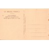 Carte Postale Ancienne Biarritz Effet de vague Rocher de la Vierge