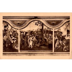 Carte postale ancienne Musée des Augustins Toulouse scène de la vie de Saint Jean-Baptiste