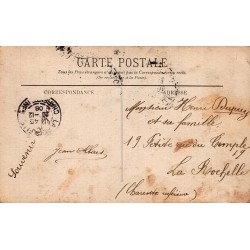 Carte Postale Ancienne Lourdes Rosaire Bénédiction des Malades Catherinet