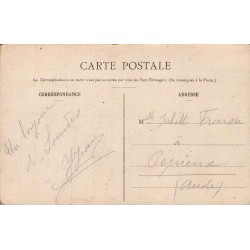 Carte Postale Ancienne Lourdes Le Rosaire Basilique Notre-Dame 1906