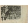 Carte Postale Ancienne Lourdes Grotte Notre-Dame Lagrave-Martin 1901