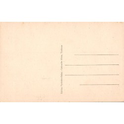 Carte postale ancienne Toulouse Capitole – Façade est, donjon et square