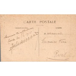 Carte Postale Ancienne Tarbes L'Adour Chaîne des Pyrénées A. Villatte