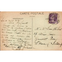 Carte Postale Ancienne Trébons Pont Route de Peyresourde Labouche Frères