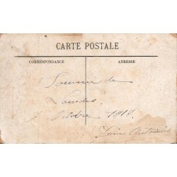 Carte Postale Ancienne Lourdes Intérieur de la Basilique