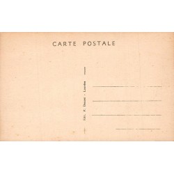 Carte Postale Ancienne Lourdes Vue sur le Gave et le Château-Fort P Doucet