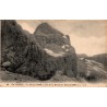 Carte postale ancienne du Casque du Marboré vu depuis la Brèche de Roland à Gavarnie dans les Hautes-Pyrénées.