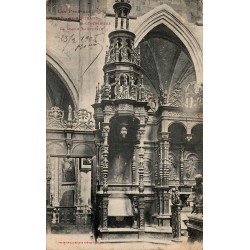 Carte postale ancienne Saint-Bertrand-de-Comminges Salle Épiscopale intérieur de la cathédrale Labouche 1909