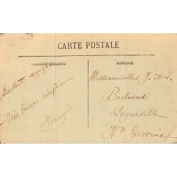 Carte Postale Ancienne Lourdes Place de la Basilique LL
