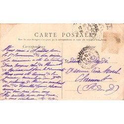 Carte Postale Ancienne Lourdes Bénédiction du Très-Saint-Sacrement 1906
