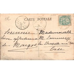Carte Postale Ancienne Cirque de Troumouse Port de la Canaou 1905