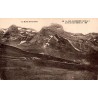 Carte postale ancienne du col d'Aubisque avec le pic de Ger et la Route des Pyrénées, édition Bloc Frères.