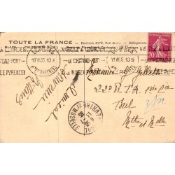 Carte Postale Ancienne Cauterets Route de Pierrefitte Le Limaçon Éditions Jové