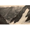 Carte postale ancienne de Gavarnie montrant le couloir de Tuquerouye et le Cirque d'Estaubé
