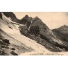 Carte postale ancienne de Gavarnie montrant le chemin de Tuquerouye, les Pics Rouges du Pailla et le Piméné