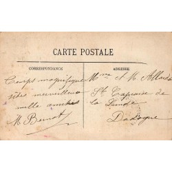 Carte Postale Ancienne Lourdes Vue plongeante du Sanctuaire