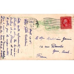 Carte Postale Ancienne Cotton Blossoms Savannah Georgia 1915