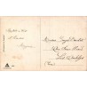 Carte postale ancienne scène pastorale berger moutons Lepogravure