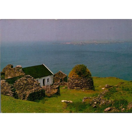 Carte Postale Moderne Kerry Cottage and Beehive Cell John Hinde