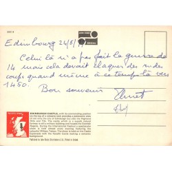 Carte Postale Moderne Édimbourg Edinburgh Castle John Hinde