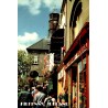 Carte postale moderne de Kilkenny montrant High Street et le Tholsel dans le centre historique.