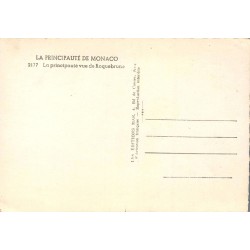 Carte Postale Moderne Monaco Vue de Roquebrune Éditions MAR