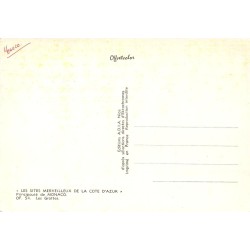 Carte Postale Moderne Monaco Les Grottes du Jardin Exotique ADIA