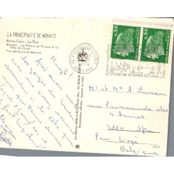 Carte Postale Moderne Monaco Vues Multiples Éditions MARI 1974