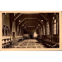 Carte postale ancienne réfectoire Monastère des Dominicaines Les Tourelles Montpellier