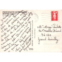 Carte Postale Moderne Monaco Monte-Carlo Le Casino Gilletta