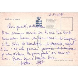 Carte Postale Monaco Monte-Carlo Vues diverses Molipor n°434