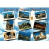 Carte Postale Moderne multivues de Monaco et Monte-Carlo avec Palais princier, Casino, port et Rocher, voyagée en 2005.