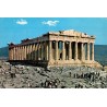 Carte Postale Moderne du Parthénon sur l'Acropole d'Athènes, Grèce, carte voyagée de 1982.