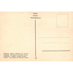 Carte Postale CPSM Athènes Odéon d'Hérode Atticus Acropole