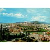 Carte postale ancienne montrant la vue générale de l'Acropole d'Athènes avec le Parthénon et l'Odéon d'Hérode Atticus.
