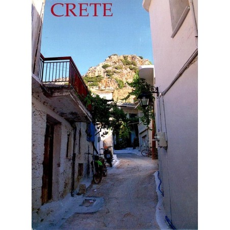 Carte Postale Ancienne Crète Village Traditionnel Mystis Editions