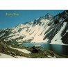Carte postale ancienne Flüela Hospiz Davos Engadin col suisse
