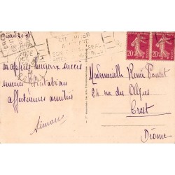 Carte postale ancienne Dinard – La Vicomte, vue vers Dinard