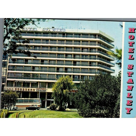 Carte Postale Semi-Moderne de l'Hôtel Stanley à Athènes sur la place Karaïskaki.